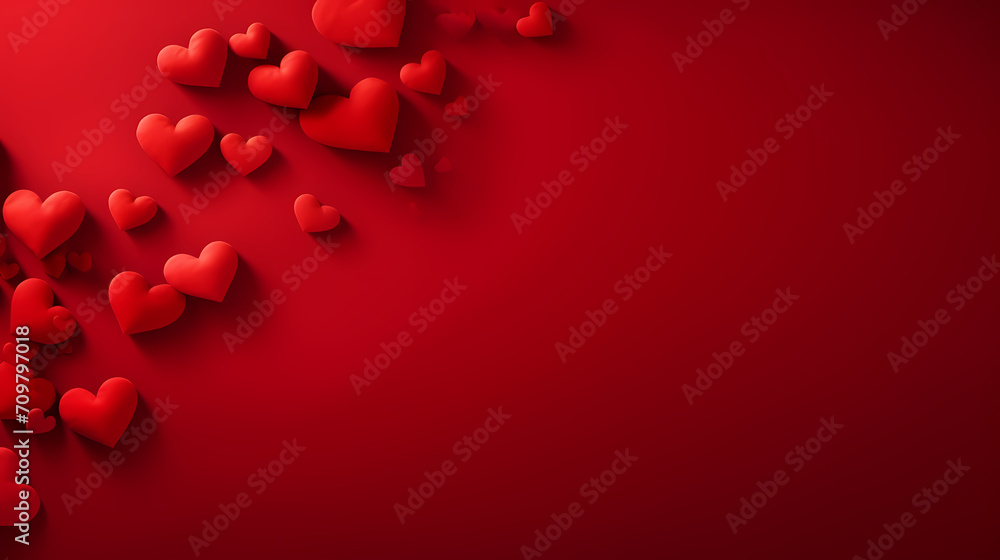 Valentine's Day, love and romance background, background with heart shapes Valentine's Day, love and romance background, background with heart shapes