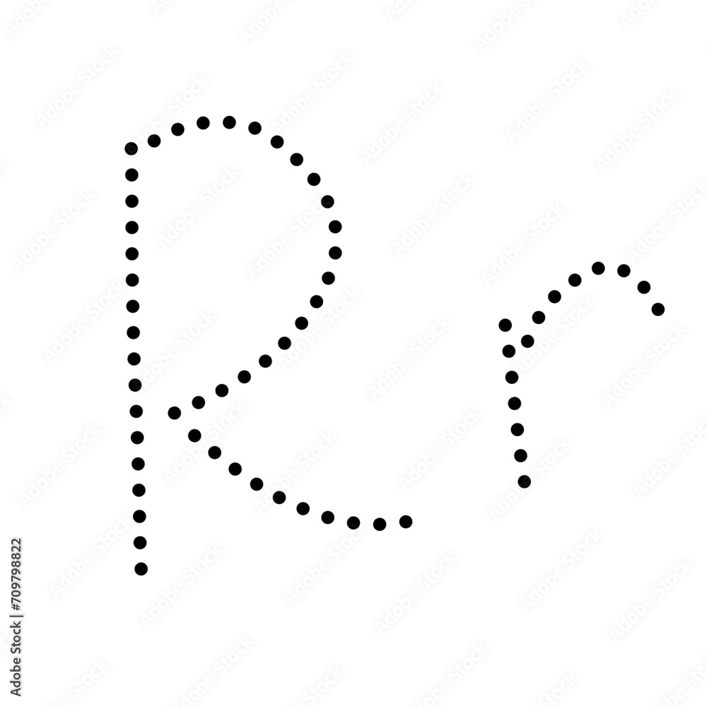 Black and white tracing alphabet Black and white tracing alphabet