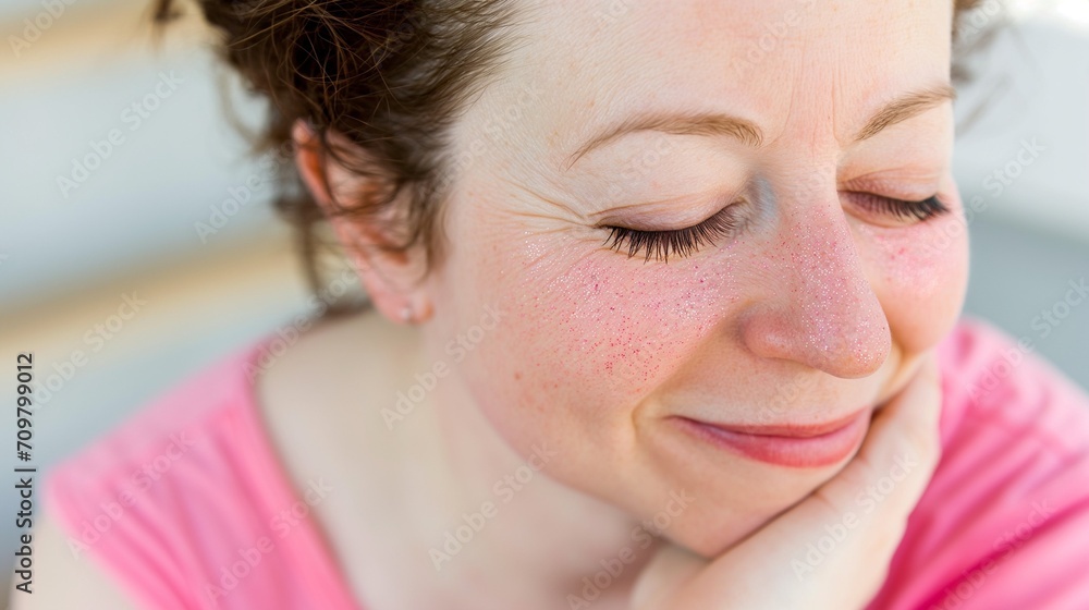 Closeup portrait of girl in colourful pastel shiny glitter iridescent glitter glow. illuminated with dynamic composition light. sensual, natural, advertisement, copy text space Fashion Concept. Closeup portrait of girl in colourful pastel shiny glitter iridescent glitter glow. illuminated with dynamic composition light. sensual, natural, advertisement, copy text space Fashion Concept.