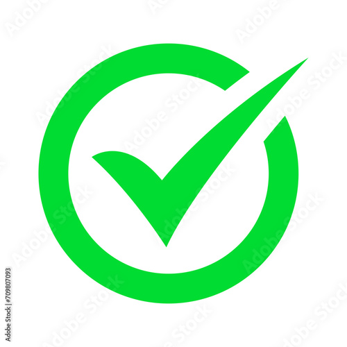 Free Download Green check mark icon. - GFXLoad
