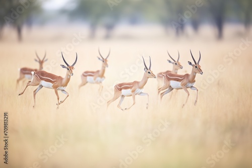 each idea conveys the essence of thomsons gazelles in motion, focusing on their natural behavior and environment, without incorporating human elements or copyrighted material photo