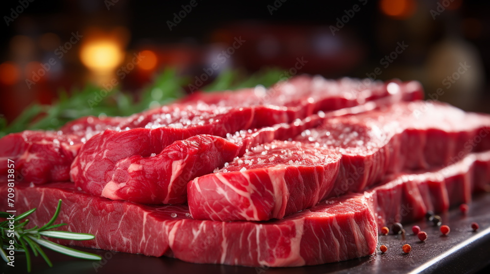Marbled beef steaks as a background close-up. Cooking. Fresh meat. Marbled beef steaks as a background close-up. Cooking. Fresh meat.