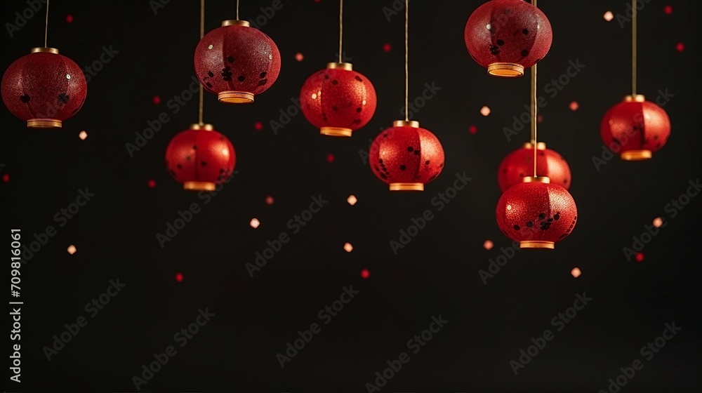 Celebrate the Chinese New Year with Vibrant Red Lanterns - Traditional Cultural Decor for Festive Celebrations and Auspicious Beginnings Celebrate the Chinese New Year with Vibrant Red Lanterns - Traditional Cultural Decor for Festive Celebrations and Auspicious Beginnings