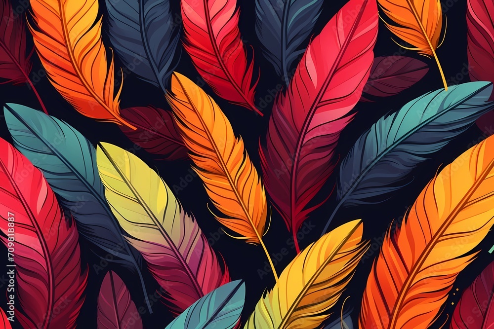 bird feathers background pattern, banner, wings background picture, seamless background bird feathers background pattern, banner, wings background picture, seamless background