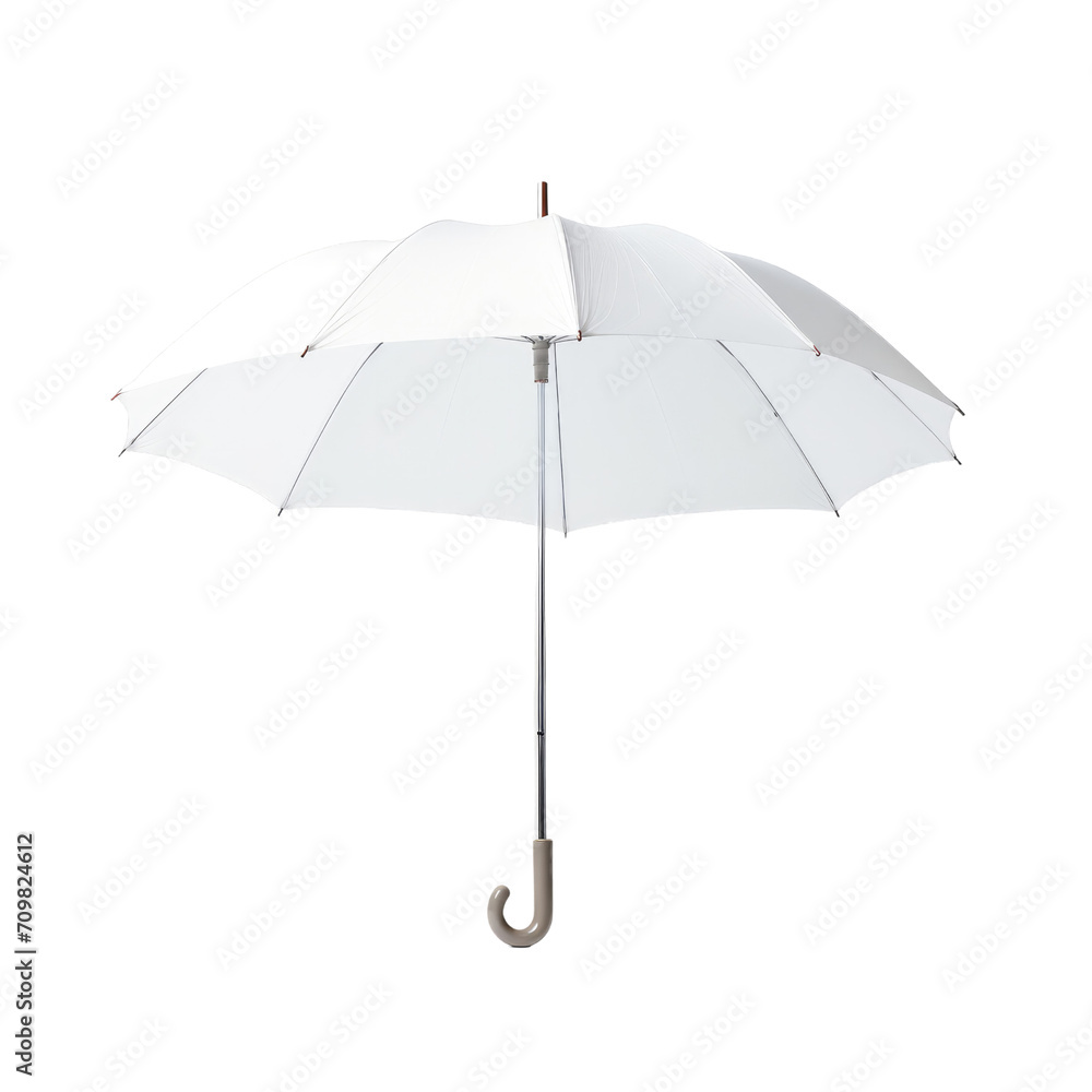 White Umbrella on trasparent background White Umbrella on trasparent background