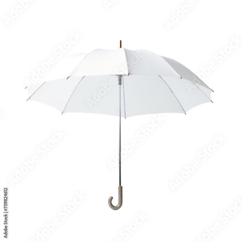 White Umbrella on trasparent background