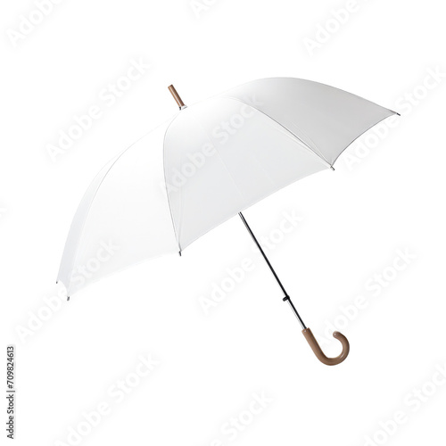 White Umbrella on trasparent background
