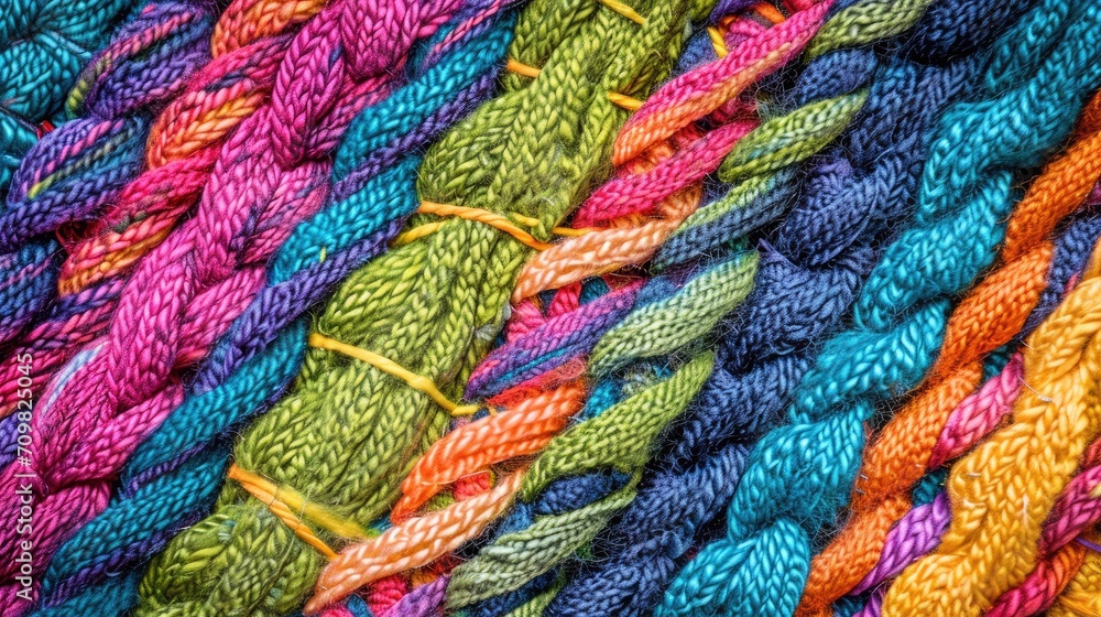 Hygiene colorful yarn woven towel