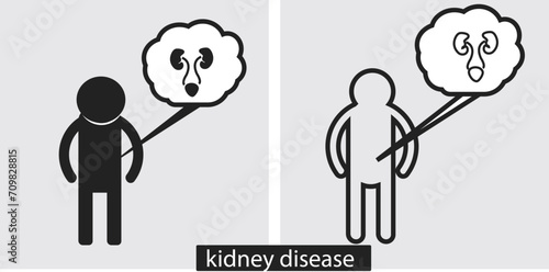  Kidney disease, also known as renal disease, refers to conditions that affect the structure or function of the kidneys, leading to impaired kidney function