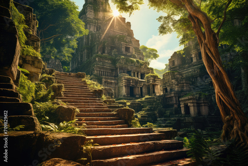  Enigmatic Ancient Temple in Lush Forest