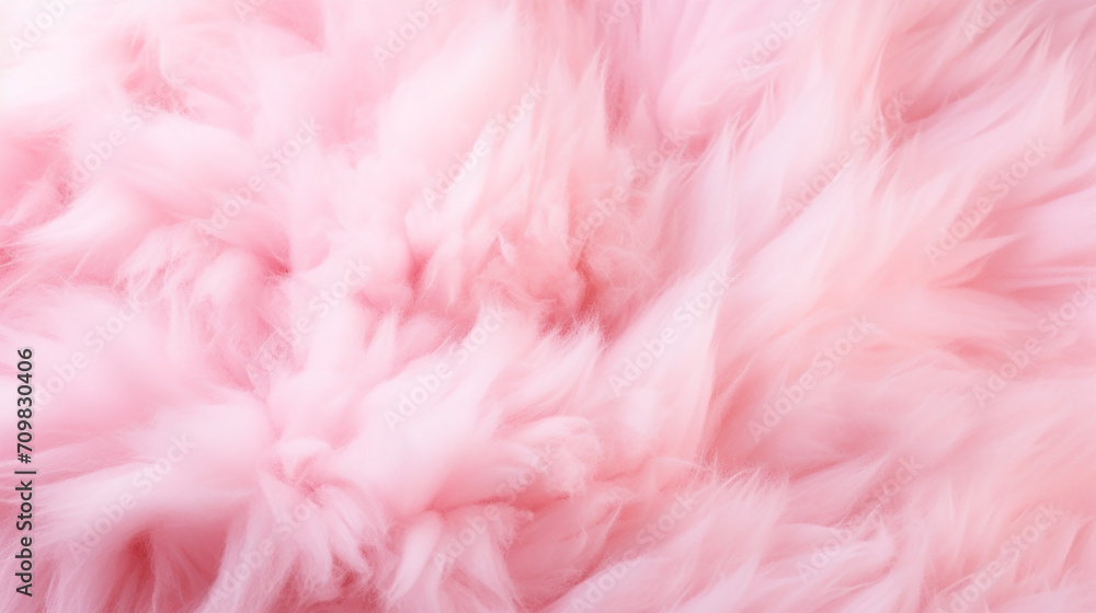 background soft color with pink fluffy cotton candy