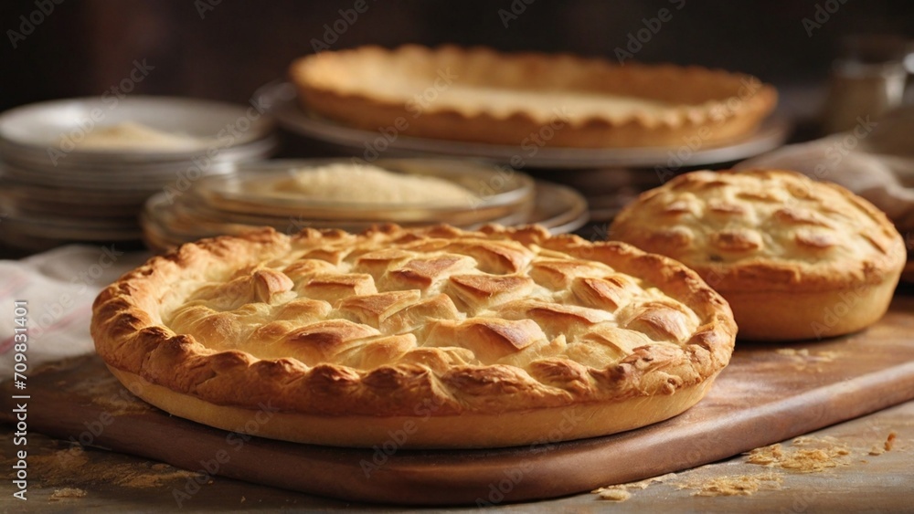 Explore the world of crusts in baked goods. From flaky pie crusts to