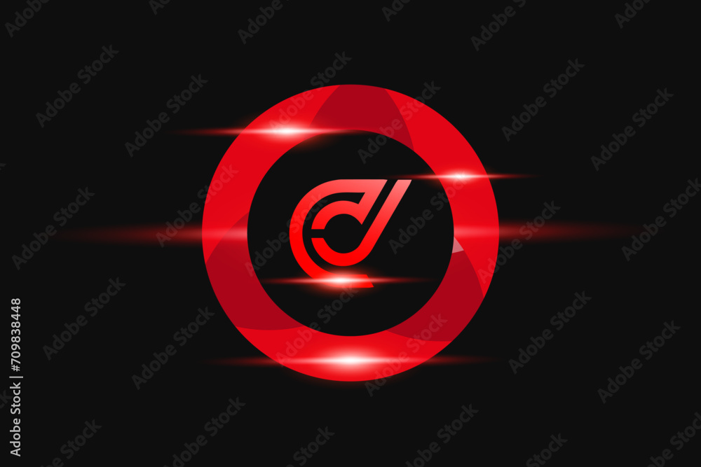DJ Red logo Design. Vector logo design for business. DJ Red logo Design. Vector logo design for business.