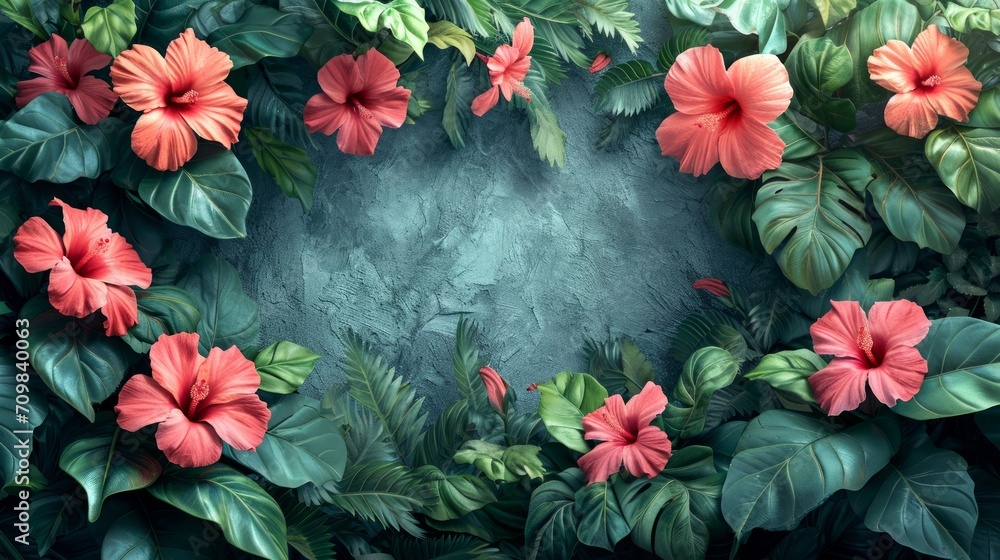 Watercolor images of flowers and leaves can be used as backgrounds for summer holidays, wedding invitations, and birthday parties. Watercolor images of flowers and leaves can be used as backgrounds for summer holidays, wedding invitations, and birthday parties.