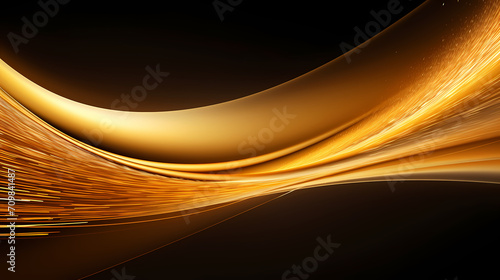 Technology abstract lines background and light effects, technology sense background