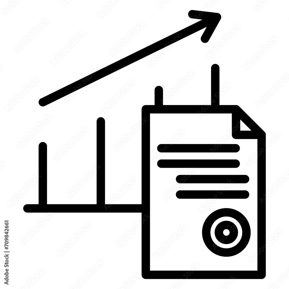 Project History icon vector image. Can be used for Crowdfunding. Project History icon vector image. Can be used for Crowdfunding.