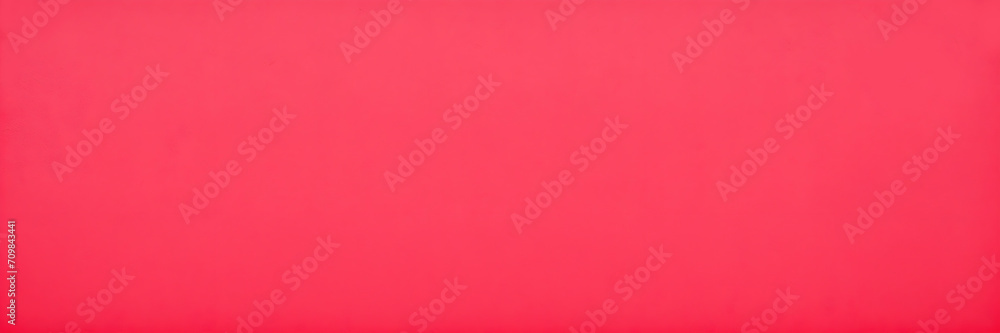 Pink paper or wall texture background banner. Dark pink wall surface backdrop.