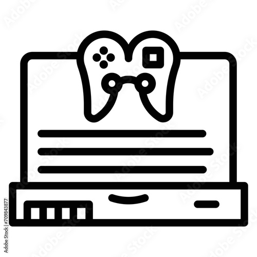 Game Modding icon vector image. Can be used for Game Development.