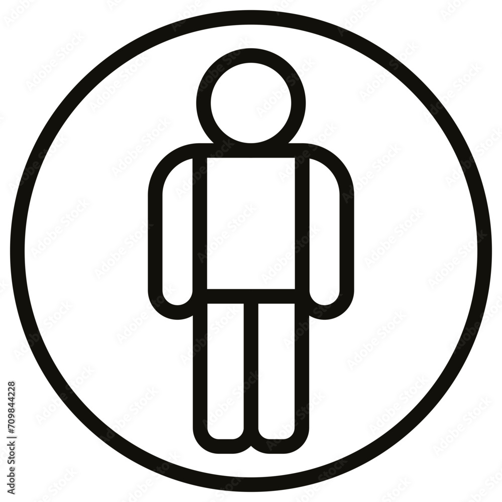 Accessibility icon vector image. Can be used for New Media.