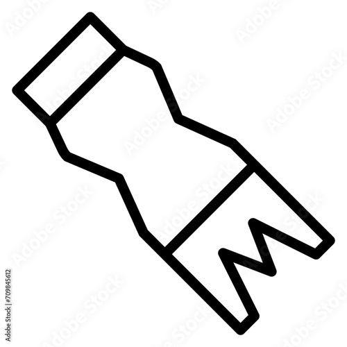 Compensator icon vector image. Can be used for Battle Royale.