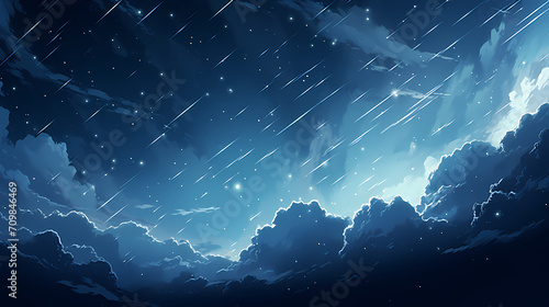 Abstract line art background, technological background