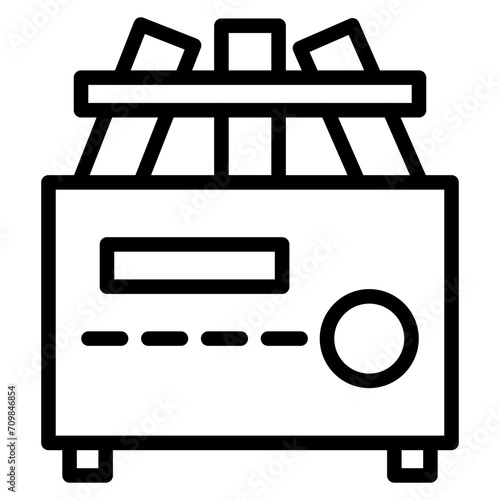 Centrifuge icon vector image. Can be used for Science.