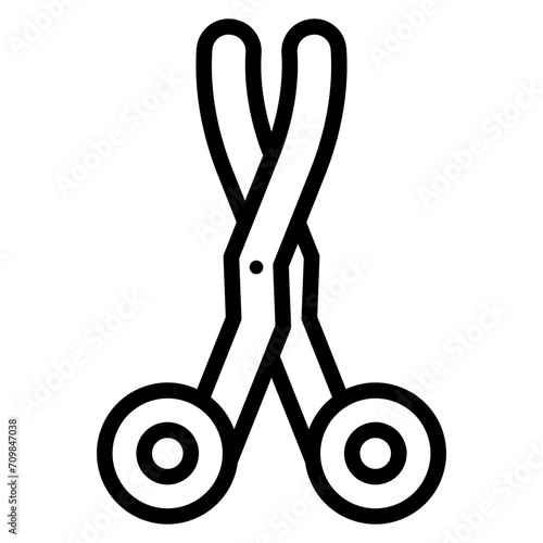 Crucible icon vector image. Can be used for Science.