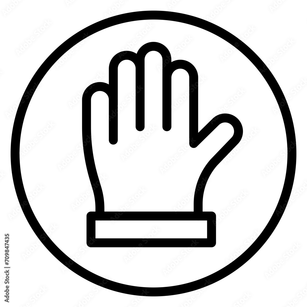 Stop icon vector image. Can be used for Prison. Stop icon vector image. Can be used for Prison.
