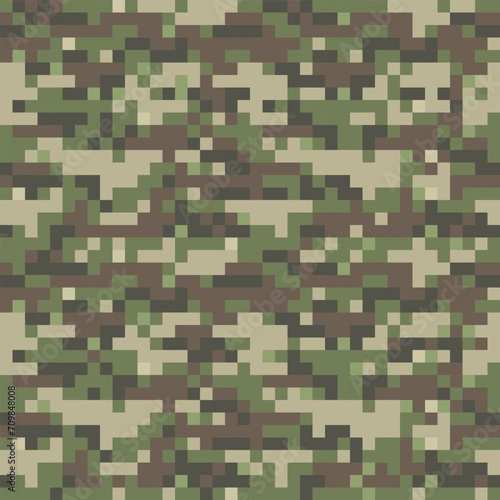 Trendy camouflage pattern for army. Proxy camouflage military pattern