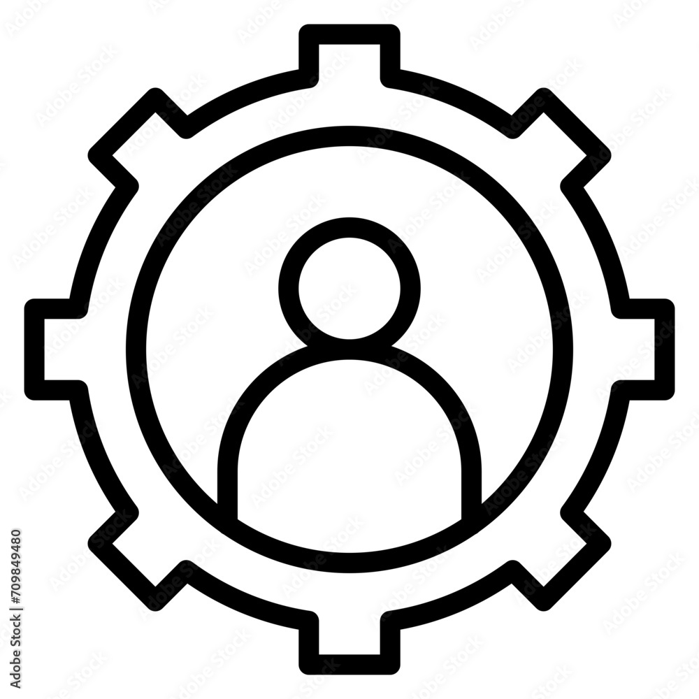 User Settings icon vector image. Can be used for Trading. User Settings icon vector image. Can be used for Trading.
