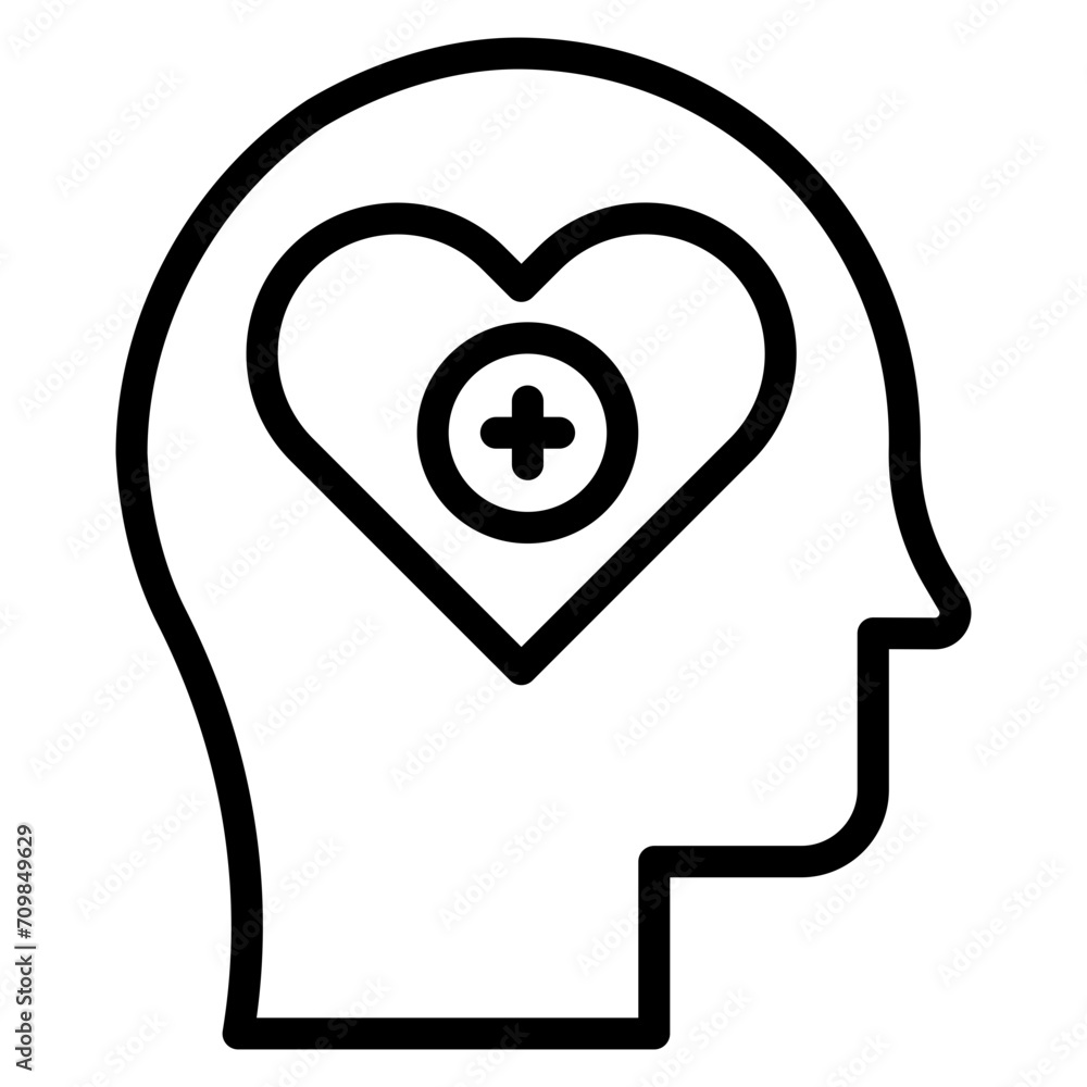 Mental Hygiene icon vector image. Can be used for Psychology. Mental Hygiene icon vector image. Can be used for Psychology.