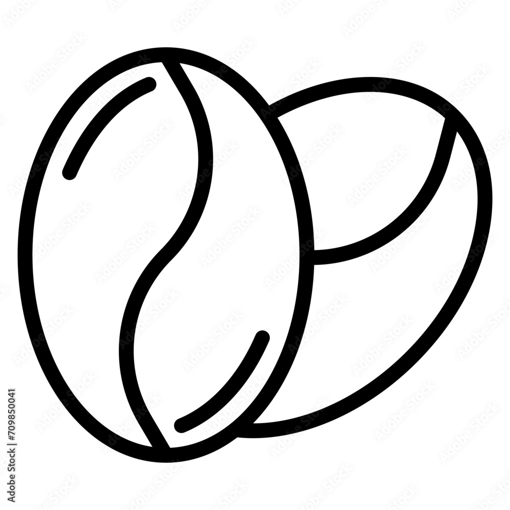 Beans icon vector image. Can be used for Nutrition. Beans icon vector image. Can be used for Nutrition.