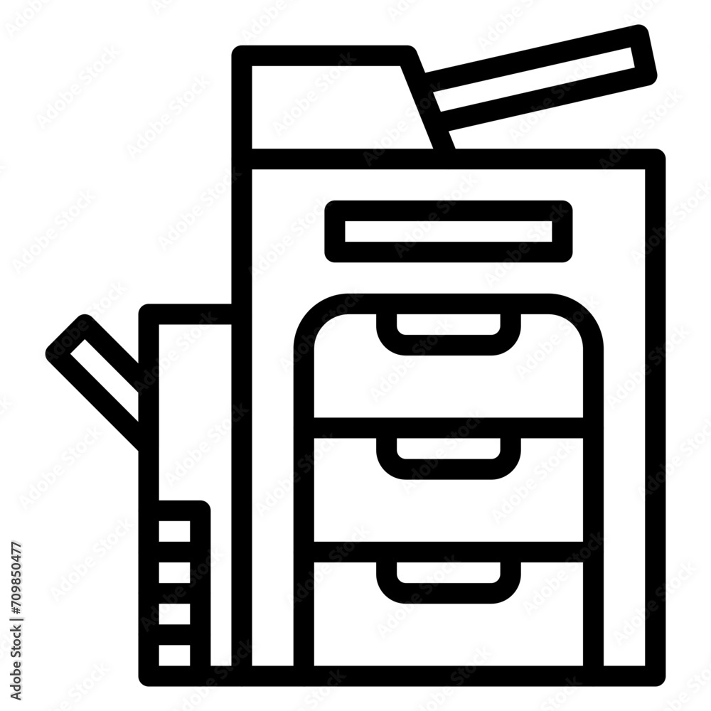 Copy Machine icon vector image. Can be used for Printing. Copy Machine icon vector image. Can be used for Printing.