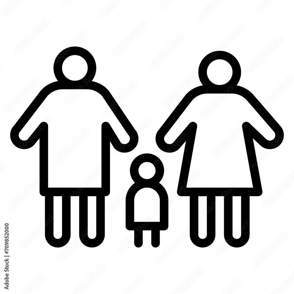 Parenting Style icon vector image. Can be used for Child Adoption. Parenting Style icon vector image. Can be used for Child Adoption.