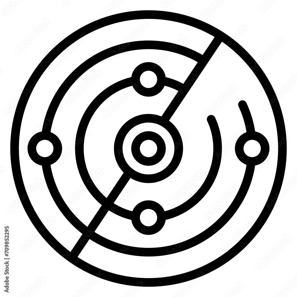 Radar icon vector image. Can be used for Shooting. Radar icon vector image. Can be used for Shooting.