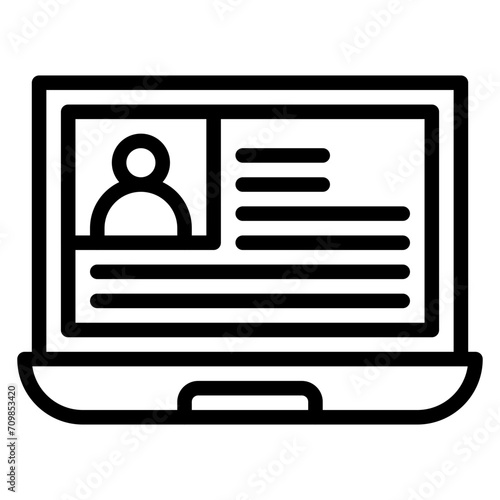 Fotografie Identifiable icon vector image