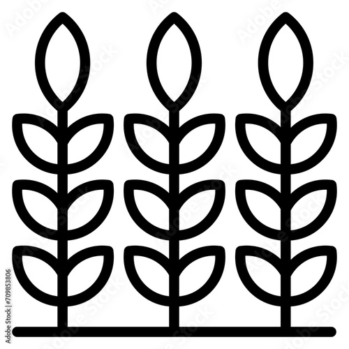 Grains icon vector image. Can be used for Agriculture.