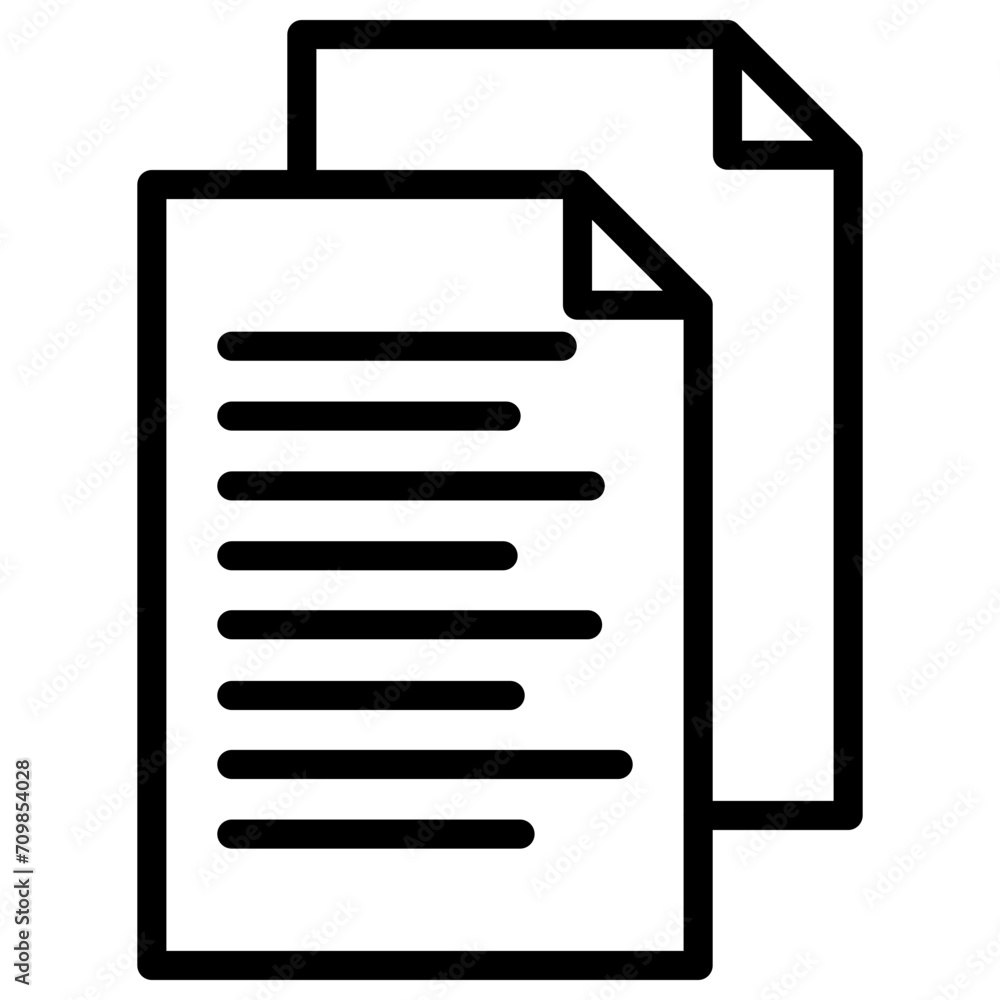 Documents icon vector image. Can be used for Documents And Files. Documents icon vector image. Can be used for Documents And Files.