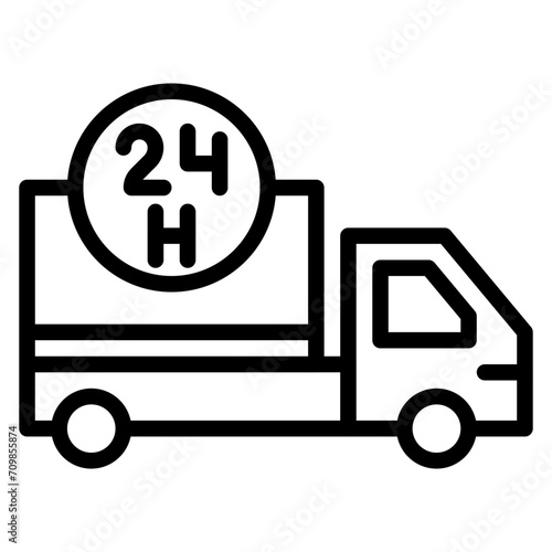 Transportation Assistance icon vector image. Can be used for Home Services.