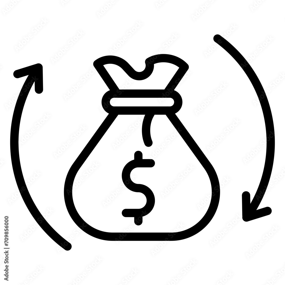 Cost Management icon vector image. Can be used for Human Resource. Cost Management icon vector image. Can be used for Human Resource.
