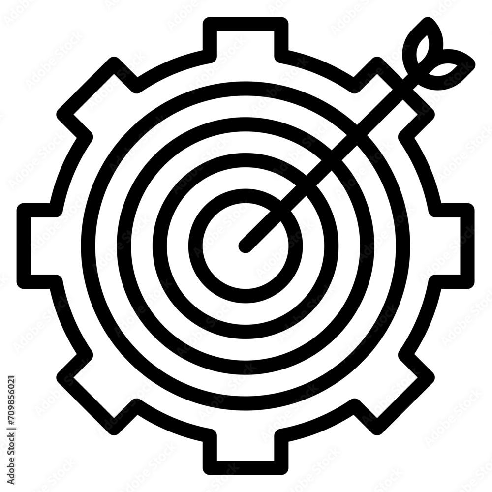 Goals Management icon vector image. Can be used for Human Resource. Goals Management icon vector image. Can be used for Human Resource.