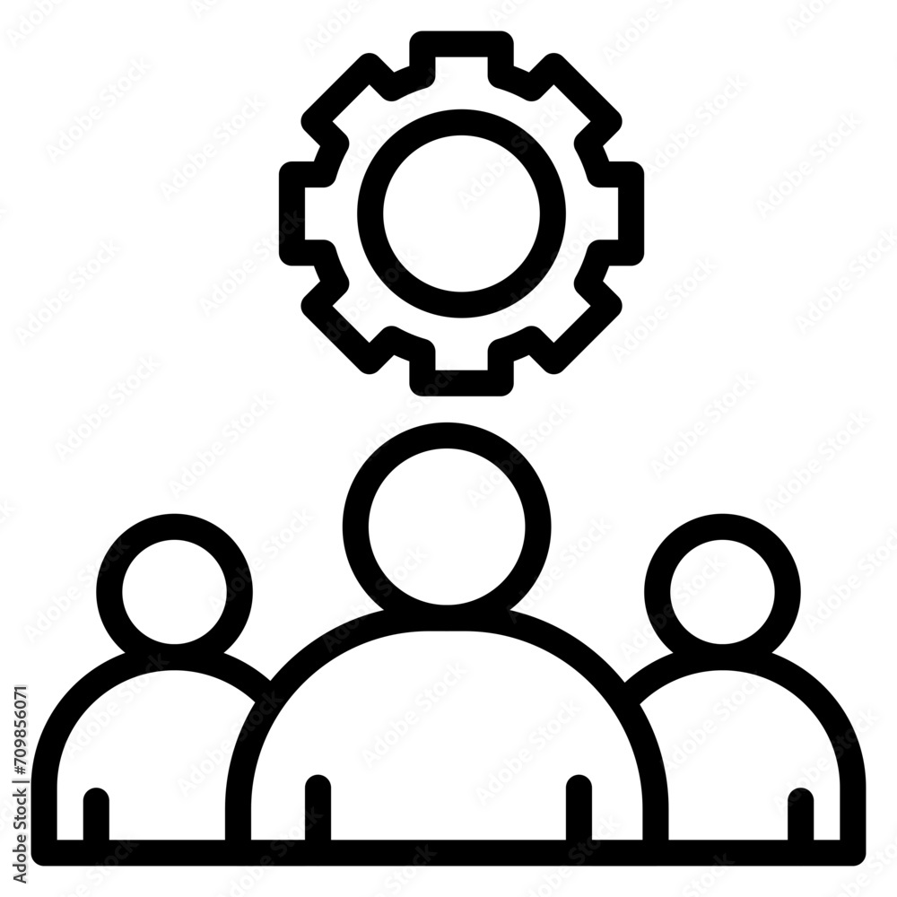 Labor Market icon vector image. Can be used for Human Resource. Labor Market icon vector image. Can be used for Human Resource.