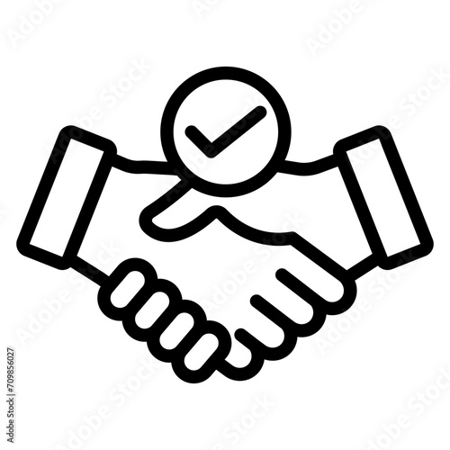 Honesty icon vector image. Can be used for Human Resource.