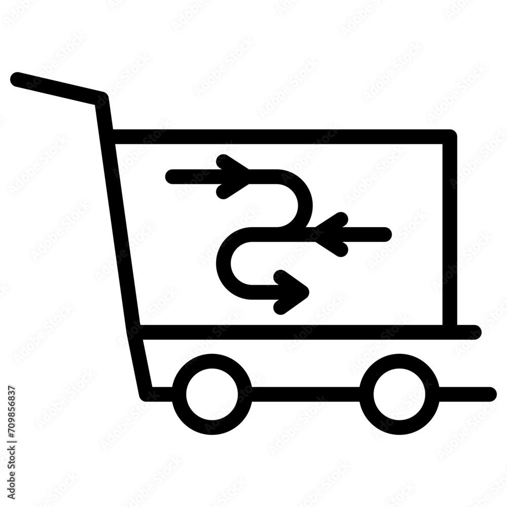 Cart Methods icon vector image. Can be used for Ecommerce Store. Cart Methods icon vector image. Can be used for Ecommerce Store.