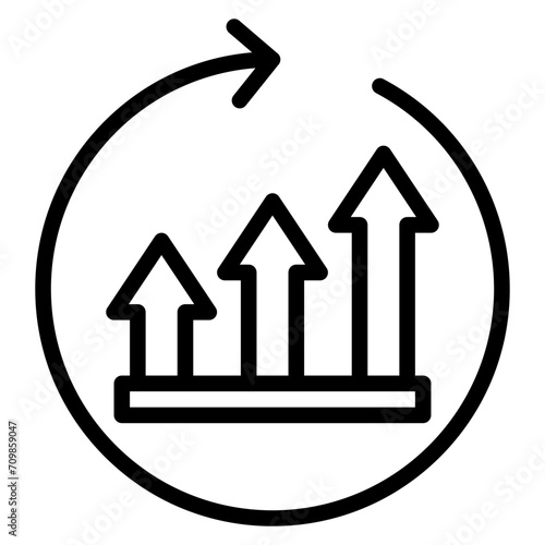 Scalability icon vector image. Can be used for Mass Production.