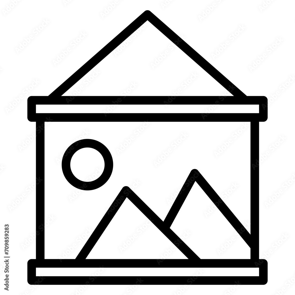 Public Art icon vector image. Can be used for Public Utilities. Public Art icon vector image. Can be used for Public Utilities.