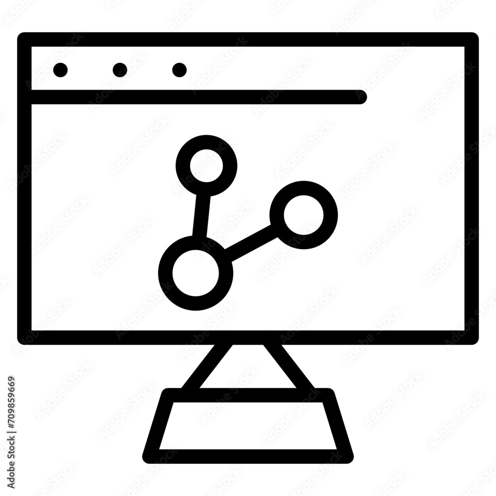 Screen Sharing icon vector image. Can be used for Remote Working. Screen Sharing icon vector image. Can be used for Remote Working.