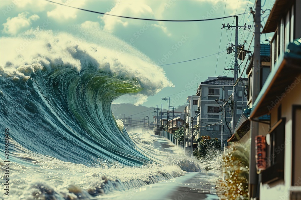 日本の災害のイメージ写真（地震・津波・復興） Stock Photo | Adobe Stock