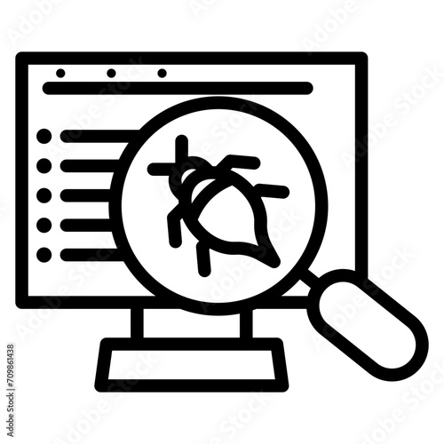 Penetration Testing icon vector image. Can be used for Business Audit.