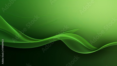 Vibrant abstract green background with dynamic lines - contemporary design element for creative projects